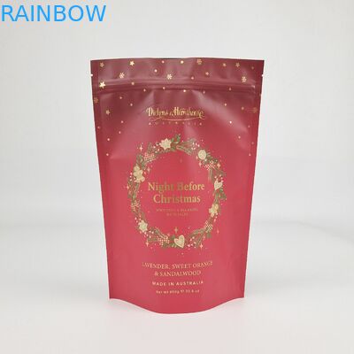 Перерабатываемый цип-блокировка Стоять вверх Пакет Алюминиевая фольга Тело скреб наслаждайтесь спа ванна Увлажнение морской соли влагостойкость Пластиковый Packagin