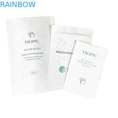 Настройка логотипа Экологически чистый белый kraft бумаги манго в порошке орехи пища для домашних животных биоразлагаемый рюкзак запахоустойчивая бумажная упаковка