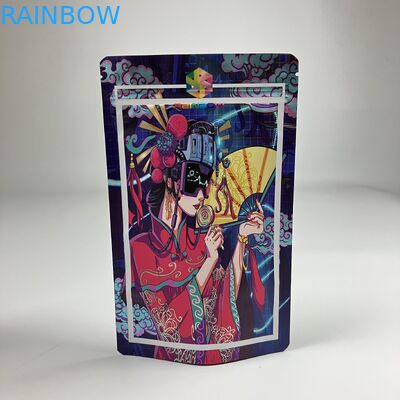 Цифровая печать Mylar Pouches Matt VMPET Запахоустойчивый молниеносный мешок CMYK Pantone 250g сумка