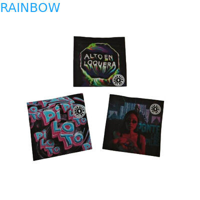 Противовоздушные пробные пакеты с прозрачным окном, упаковка в виде порошка, пластиковый пакет