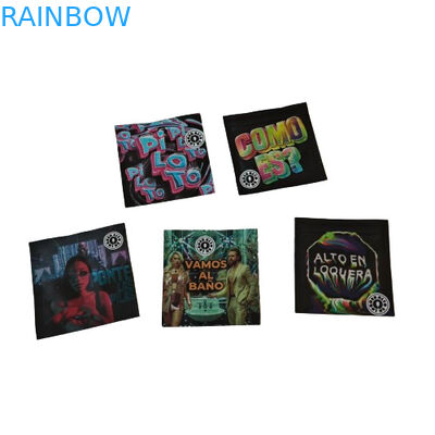 Противовоздушные пробные пакеты с прозрачным окном, упаковка в виде порошка, пластиковый пакет