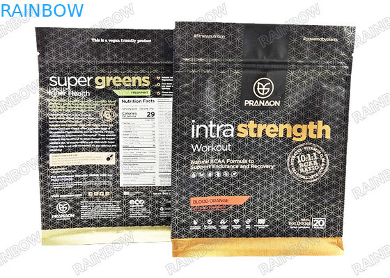 На заказ плоский дно кофейных бобов алюминиевой фольги кофейные пакеты с клапаном и резьбой