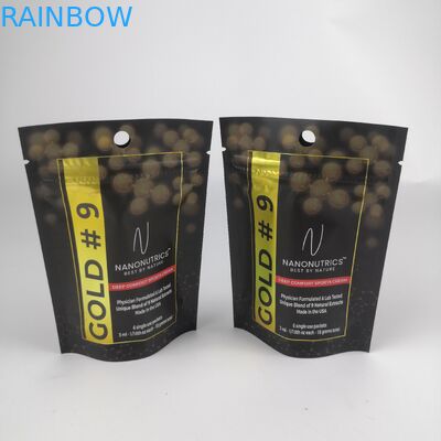 Напечатанный по заказу, с перезапертой застежкой, стоящий пакет для ванны, сумки для упаковки соли, голографические