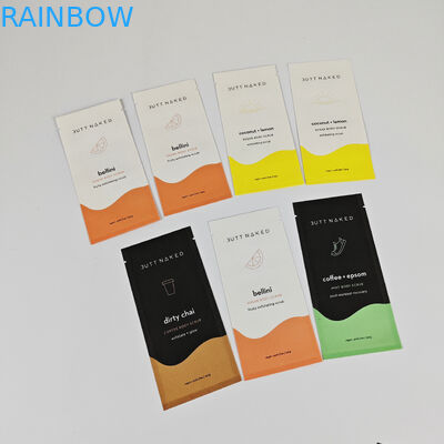 PLA материал биоразлагаемый Kraft Pouch с фольгой Food Sachet Packaging Small Sample Bags