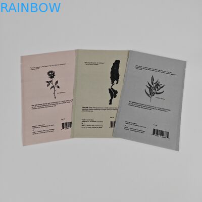 Косметические образцы Крем для лица Биоразлагаемый Kraft Pouch Настройка цифровой печати Малые пакеты