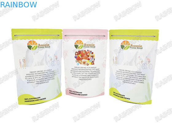 Напечатанный на заказ стоячий чайный пакет пищевая упаковка Алюминиевая фольга