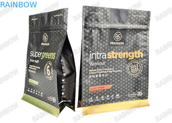 Заказные пакеты из алюминиевой фольги с порошком кофейного белка с герметичным мешком Mylar