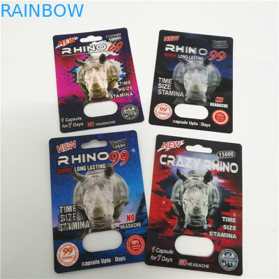 Опаковка из карточек с пузырьками Пластиковая упаковка с покрытым бумажным материалом