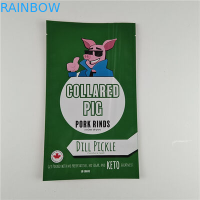 Производитель на заказ Размер Хранение Торба с закусками Упаковка Мат Алюминиевая фольга Стоять вверх Сумка Ziplock Упаковка