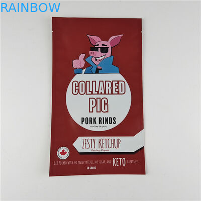 Производитель на заказ Размер Хранение Торба с закусками Упаковка Мат Алюминиевая фольга Стоять вверх Сумка Ziplock Упаковка