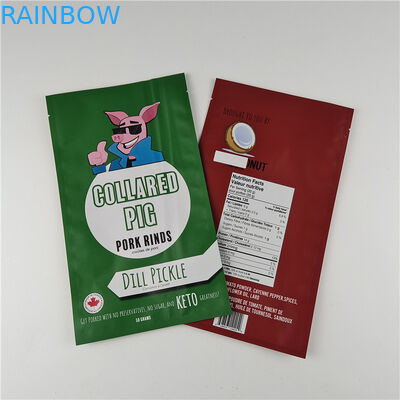 Производитель на заказ Размер Хранение Торба с закусками Упаковка Мат Алюминиевая фольга Стоять вверх Сумка Ziplock Упаковка