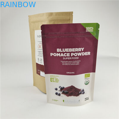 Пищевая упаковка Материал на заказ Цифровая печать Стоящие рюкзаки с резьбой Противовоздушный пакет