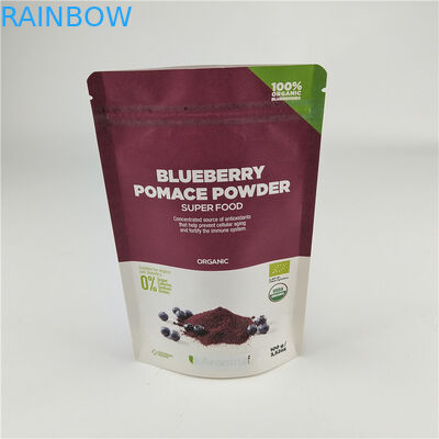 Пищевая упаковка Материал на заказ Цифровая печать Стоящие рюкзаки с резьбой Противовоздушный пакет