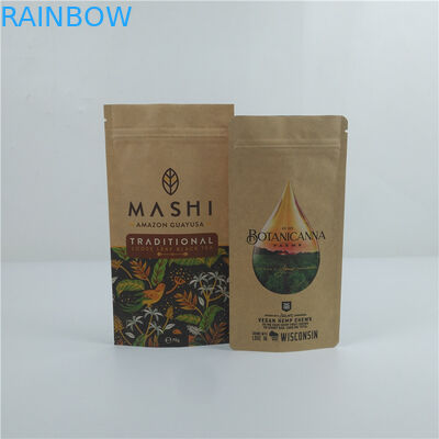 Настройка компостируемого бумажного пакета Kraft для печати биоразлагаемого бумажного пакета для пищи и товаров