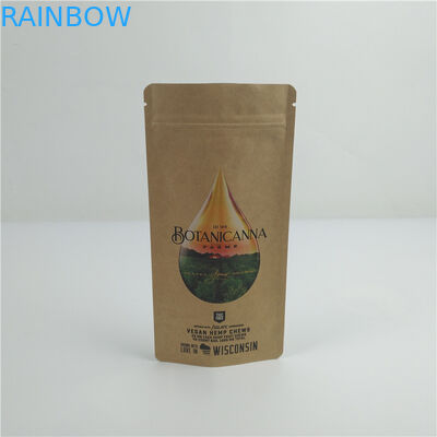 Настройка компостируемого бумажного пакета Kraft для печати биоразлагаемого бумажного пакета для пищи и товаров