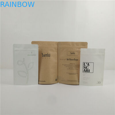 Экологически чистый компостируемый kraft бумажный пакет для печати