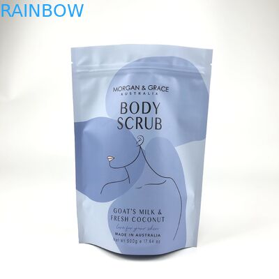 CDR AI PSD PDF Файл дизайна Банные соляные мешки Mylar для косметики Пакеты на заказ