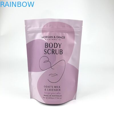 CDR AI PSD PDF Файл дизайна Банные соляные мешки Mylar для косметики Пакеты на заказ