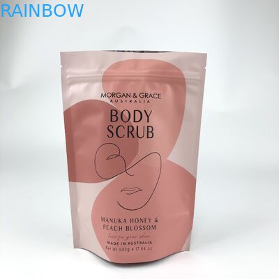 CDR AI PSD PDF Файл дизайна Банные соляные мешки Mylar для косметики Пакеты на заказ