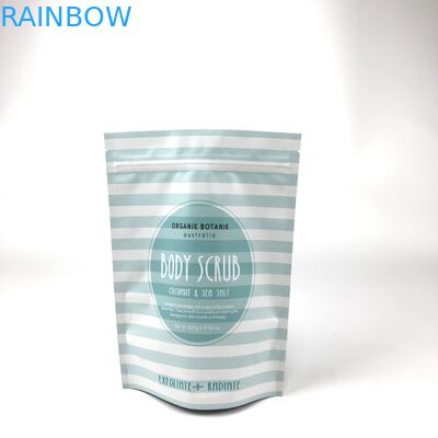 Косметическая упаковочная сумка Стоять скреб для тела для ванны Соль и скреб для тела Mylar мешки