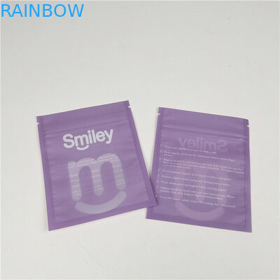 Чистые зубные выравниватели Mylar Три стороны герметичные пластиковые пакеты упаковка Прозрачная и влагостойкая