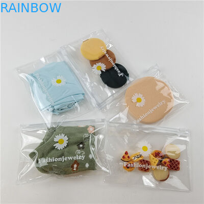 Высоко прозрачный PE материал пластиковый пакет упаковки для Comestic с индивидуальным размером и цветом