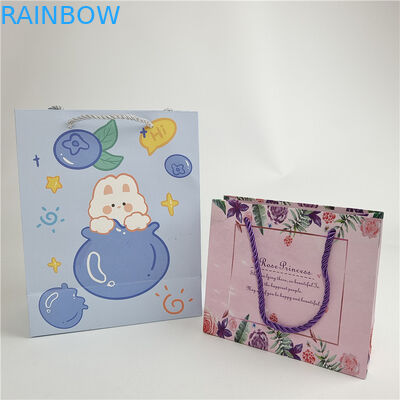 Продвижение Обеспечение качества Цифровая печать на заказ Логотип печатная бумажная пакетка для покупок