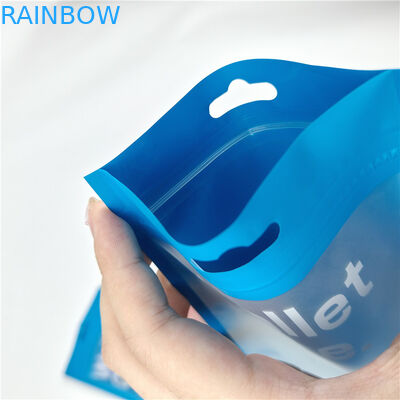 Обеспечение качества Трёхсторонние герметические пакеты для упаковки зубной гигиены с индивидуальным размером и материалом, не просачивающимся