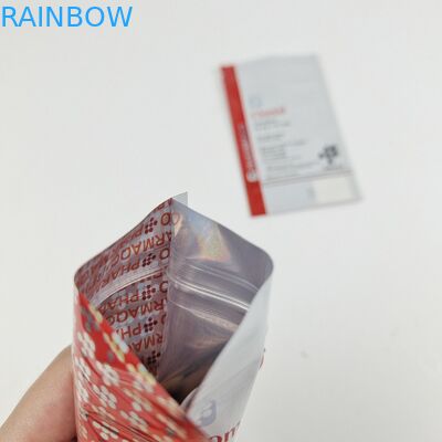 Хранение Промо-продовольственная упаковка Трехсторонние мешки для ухода за зубами