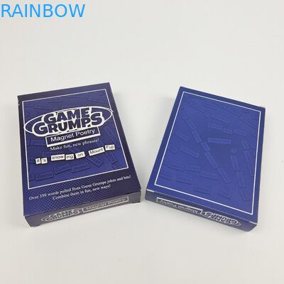 Принимается до 10 цветов Доступно пользовательское логотип Печать прямоугольная глянцевая бумажная коробка