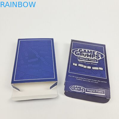 Принимается до 10 цветов Доступно пользовательское логотип Печать прямоугольная глянцевая бумажная коробка