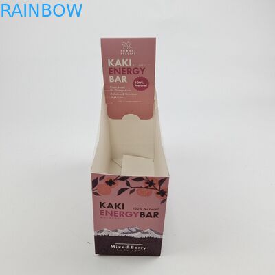 Мат ламинированные картонные дисплейные ящики для розничных магазинов