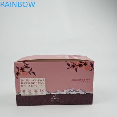 Мат ламинированные картонные дисплейные ящики для розничных магазинов