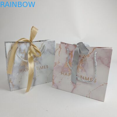 Паровые пакеты на заказ Биоразлагаемый бумажный пакет для покупок с печатью логотипа