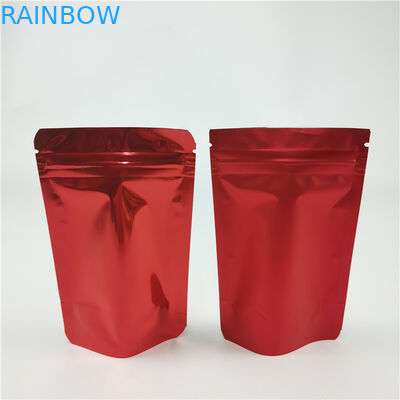 ISO Stand Up Zipper Pouch влагозащитные пластиковые упаковочные пакеты пищевого качества
