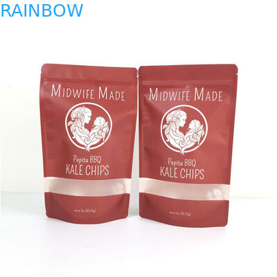 Продовольственная упаковка плоский пластиковый рюкзак рюкзак из алюминиевой фольги с рюкзаком