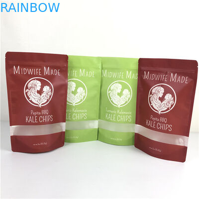 Продовольственная упаковка плоский пластиковый рюкзак рюкзак из алюминиевой фольги с рюкзаком