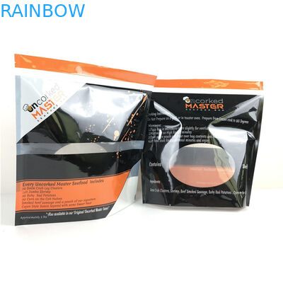 Матт Алюминиевая фольга Стоять вверх Пакет Ziplock гравировки печати на заказ цвет