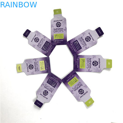 10 цветов на заказ Мат Алюминиевая фольга Вставай Пакет Ziplock Doypack Сумка для еды