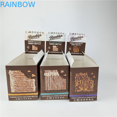 Перерабатываемые складываемые картонные дисплейные ящики