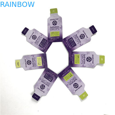 Горячий логотип на заказ Глянцевая отделка на заказ Размер и дизайн Нужды Алюминиевая фольга Mylar Doypack