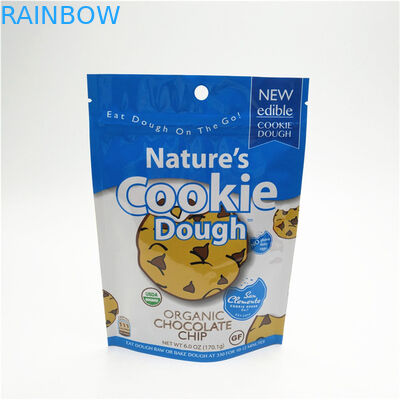 Тепловая уплотнитель Custom Logo Printed Stand Up Zipper Pouch Перезамыкаемая пластиковая упаковка продуктов питания