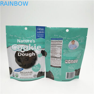 Наиболее продаваемый тепловой уплотнитель Custom Logo Printed Stand Up Zipper Pouch Перезамыкаемая пластиковая пищевая уплотнительная упаковка