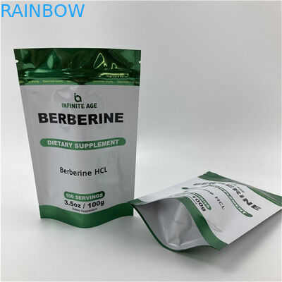 Оптовая продажа на заказ Напечатанные стоящие пустые пакеты Обеспечение качества упаковка Mylar Алюминиевая фольга мешки с разрывным вырезом