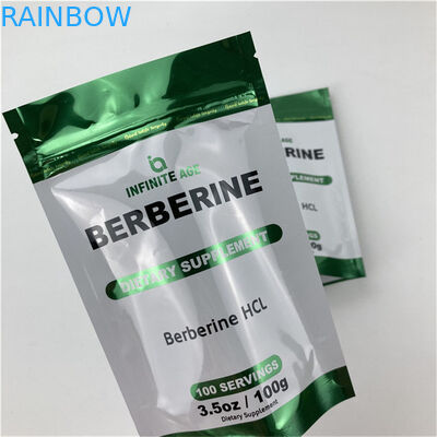 Оптовая продажа на заказ Напечатанные стоящие пустые пакеты Обеспечение качества упаковка Mylar Алюминиевая фольга мешки с разрывным вырезом