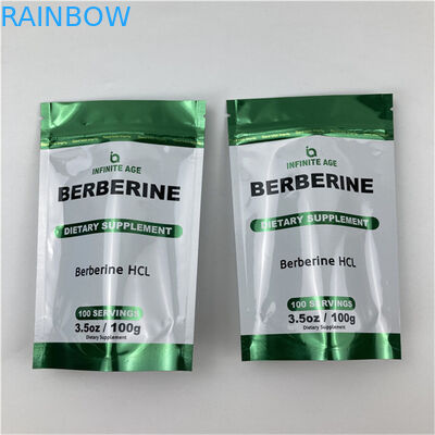 Оптовая продажа на заказ Напечатанные стоящие пустые пакеты Обеспечение качества упаковка Mylar Алюминиевая фольга мешки с разрывным вырезом
