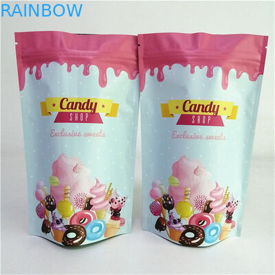 Экологически чистый пластик Майлар Стоящий алюминиевая фольга Застежка мешок Отпаривающий запах на заказ Напечатанный