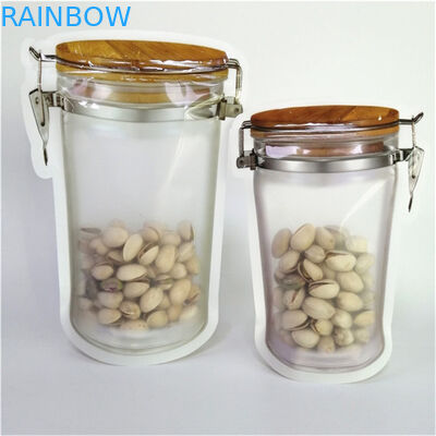 Высококачественная цифровая печать на заказ PE переработанная пластиковая упаковка пищевых продуктов