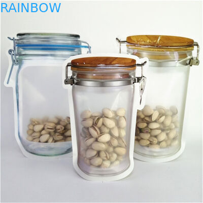 Высококачественная цифровая печать на заказ PE переработанная пластиковая упаковка пищевых продуктов