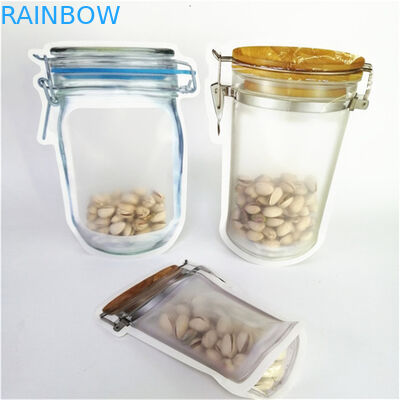 Высококачественная цифровая печать на заказ PE переработанная пластиковая упаковка пищевых продуктов